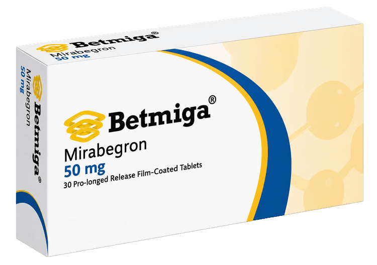 Betmiga packaging